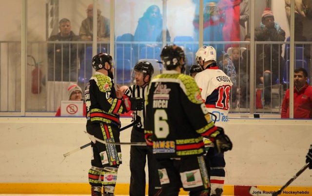 Photo hockey match Nimes - Luxembourg le 23/02/2019