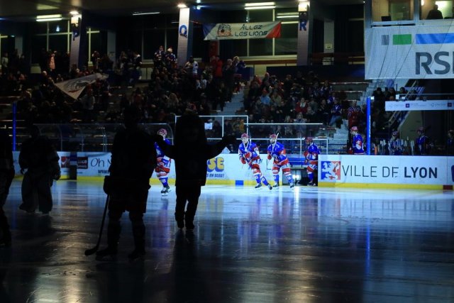 Photo hockey match Lyon - Chamonix  le 26/02/2019