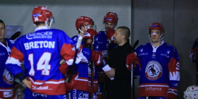 Photo hockey match Lyon - Chamonix  le 26/02/2019