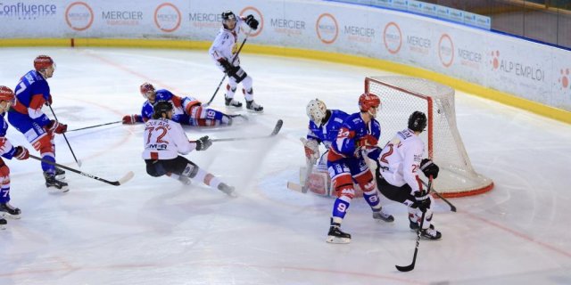 Photo hockey match Lyon - Chamonix  le 26/02/2019
