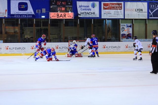 Photo hockey match Lyon - Chamonix  le 26/02/2019