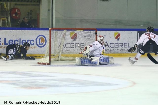 Photo hockey match Rouen - Chamonix  le 01/03/2019