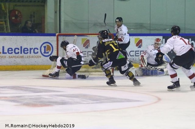 Photo hockey match Rouen - Chamonix  le 01/03/2019