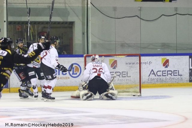 Photo hockey match Rouen - Chamonix  le 01/03/2019