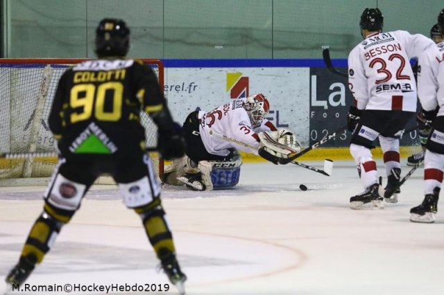 Photo hockey match Rouen - Chamonix  le 01/03/2019