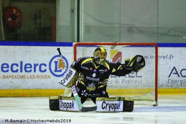 Photo hockey match Rouen - Chamonix  le 01/03/2019