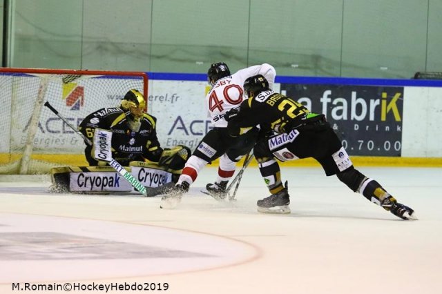 Photo hockey match Rouen - Chamonix  le 01/03/2019