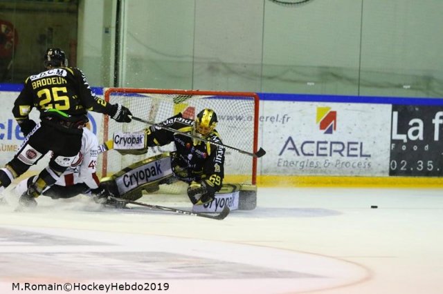 Photo hockey match Rouen - Chamonix  le 01/03/2019