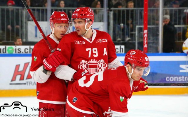 Photo hockey match Lausanne - Fribourg le 02/03/2019