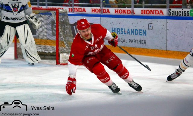 Photo hockey match Lausanne - Fribourg le 02/03/2019