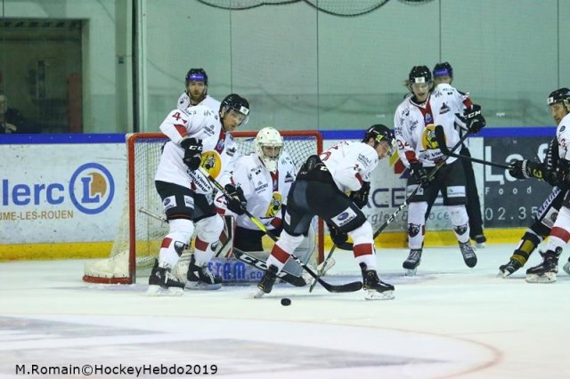 Photo hockey match Rouen - Chamonix  le 02/03/2019