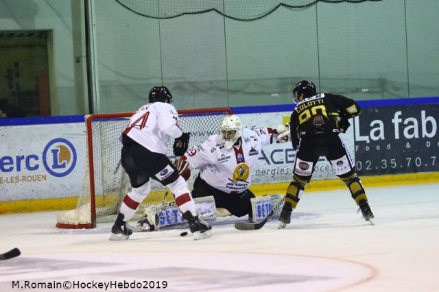Photo hockey match Rouen - Chamonix  le 02/03/2019