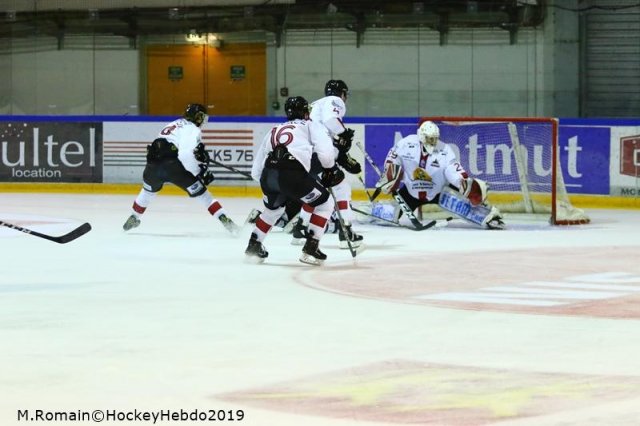 Photo hockey match Rouen - Chamonix  le 02/03/2019