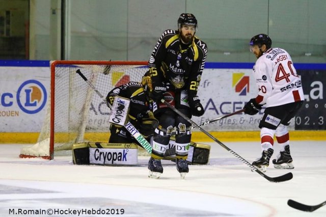 Photo hockey match Rouen - Chamonix  le 02/03/2019