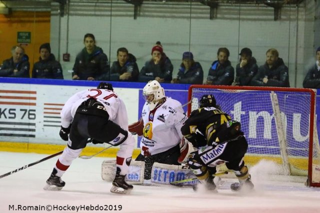 Photo hockey match Rouen - Chamonix  le 02/03/2019