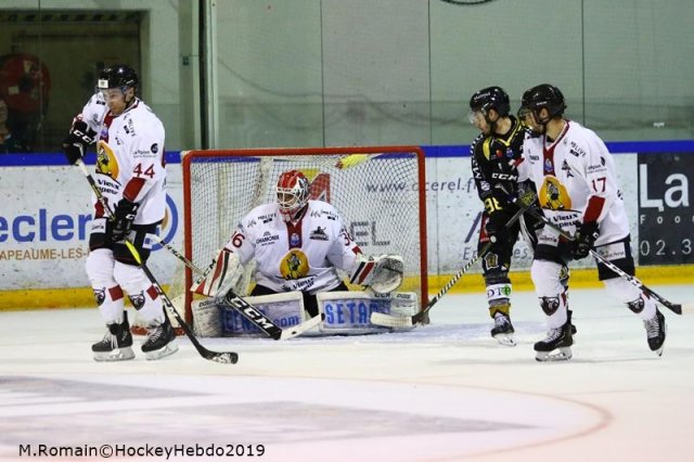 Photo hockey match Rouen - Chamonix  le 02/03/2019