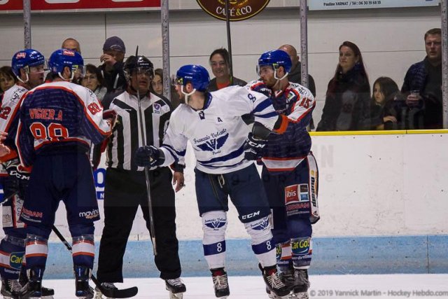 Photo hockey match Clermont-Ferrand - Paris (FV) le 02/03/2019