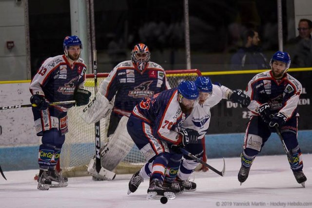 Photo hockey match Clermont-Ferrand - Paris (FV) le 02/03/2019
