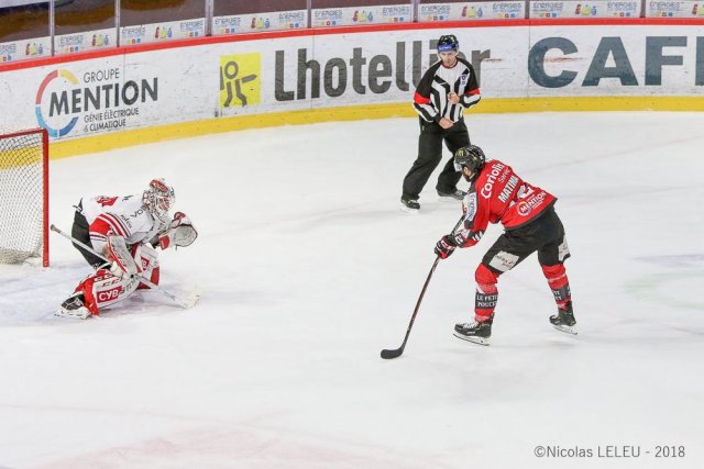 Photo hockey match Amiens  - Bordeaux le 01/03/2019