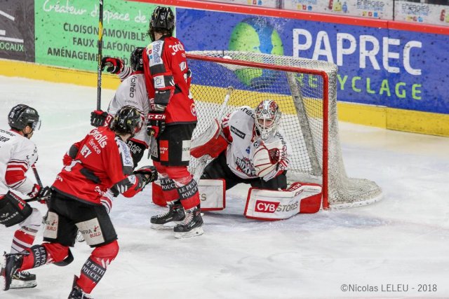 Photo hockey match Amiens  - Bordeaux le 01/03/2019