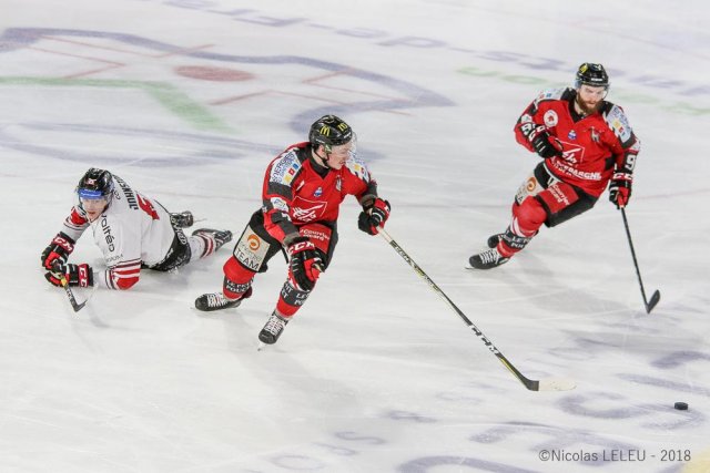 Photo hockey match Amiens  - Bordeaux le 01/03/2019