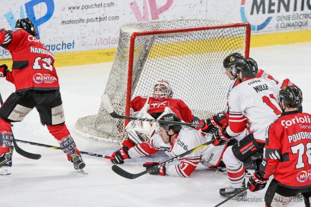 Photo hockey match Amiens  - Bordeaux le 01/03/2019
