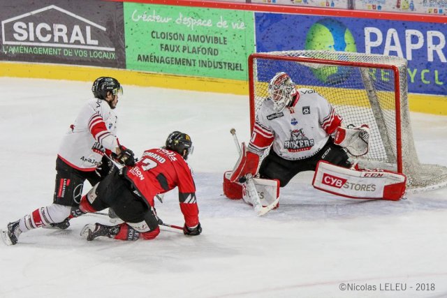 Photo hockey match Amiens  - Bordeaux le 01/03/2019