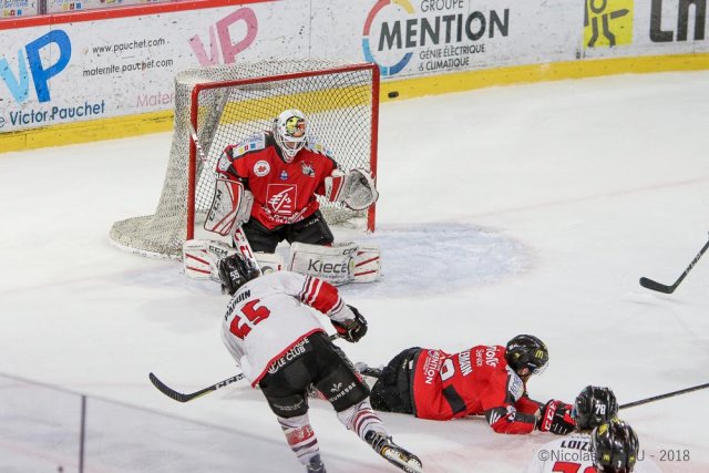 Photo hockey match Amiens  - Bordeaux le 01/03/2019