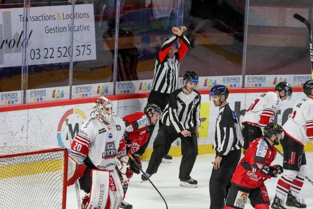Photo hockey match Amiens  - Bordeaux le 01/03/2019
