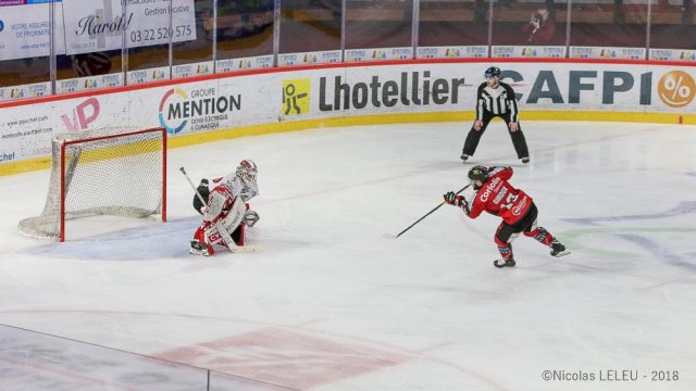 Photo hockey match Amiens  - Bordeaux le 01/03/2019