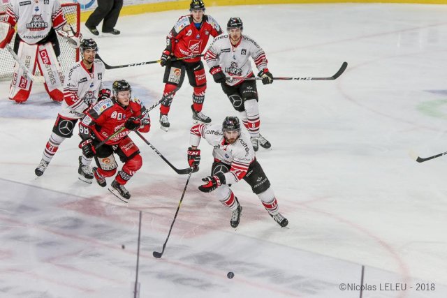 Photo hockey match Amiens  - Bordeaux le 01/03/2019