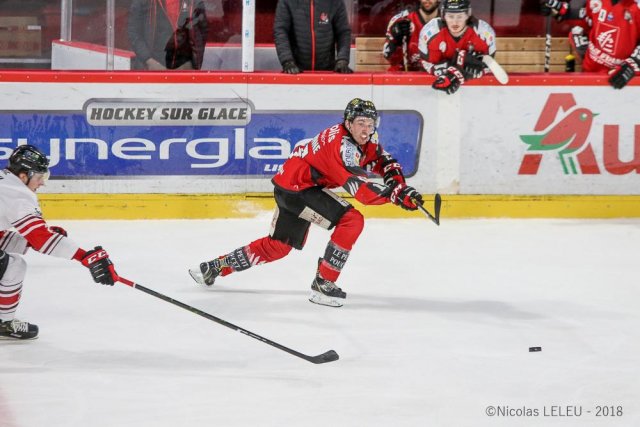 Photo hockey match Amiens  - Bordeaux le 01/03/2019