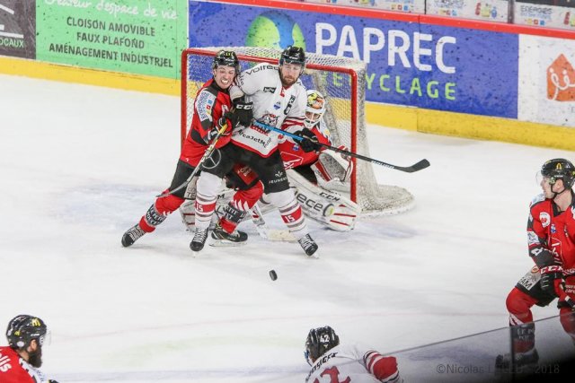 Photo hockey match Amiens  - Bordeaux le 01/03/2019