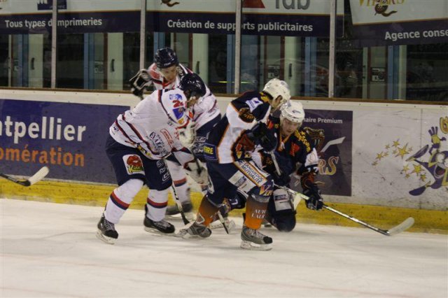 Photo hockey match Montpellier  - Nice le 21/03/2009