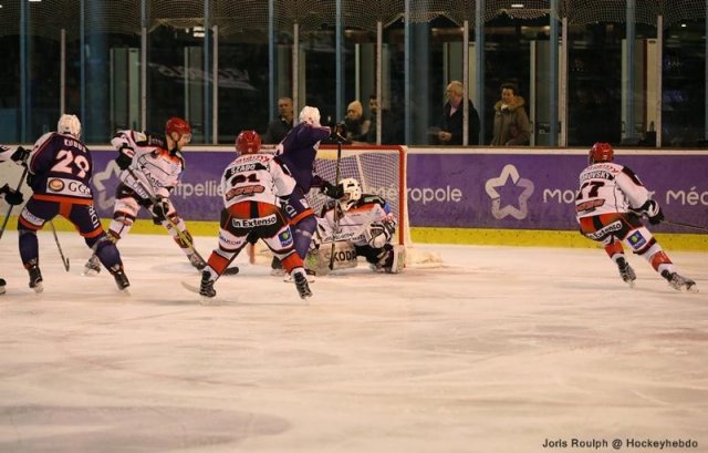 Photo hockey match Montpellier  - Cholet  le 02/03/2019