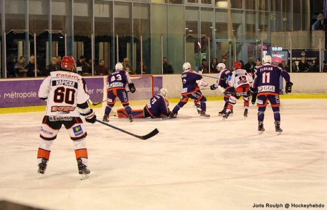 Photo hockey match Montpellier  - Cholet  le 02/03/2019