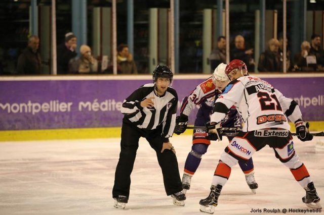 Photo hockey match Montpellier  - Cholet  le 02/03/2019