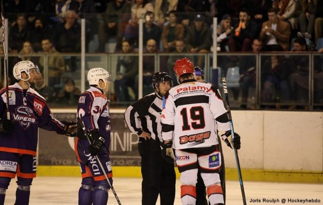 Photo hockey match Montpellier  - Cholet  le 02/03/2019