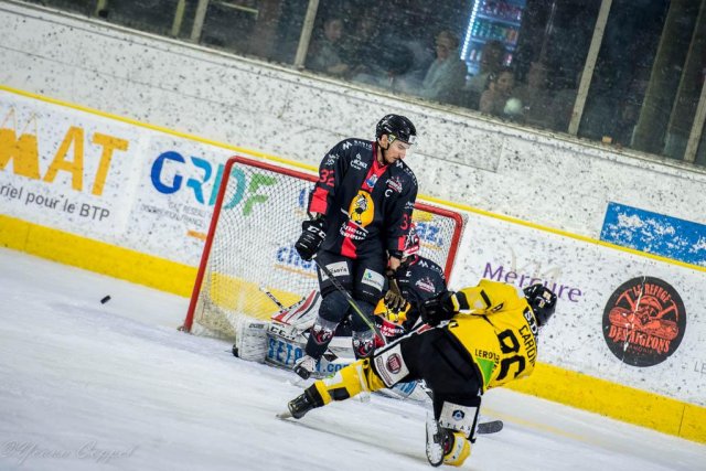Photo hockey match Chamonix  - Rouen le 05/03/2019