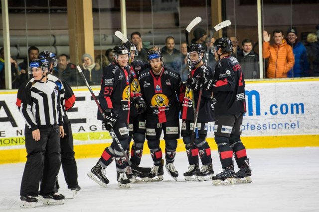 Photo hockey match Chamonix  - Rouen le 05/03/2019