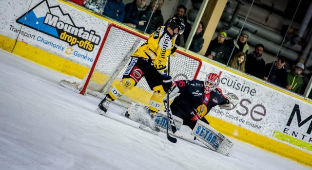 Photo hockey match Chamonix  - Rouen le 05/03/2019