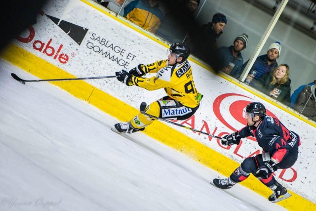 Photo hockey match Chamonix  - Rouen le 05/03/2019