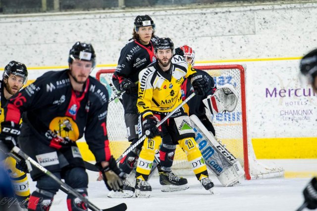 Photo hockey match Chamonix  - Rouen le 05/03/2019