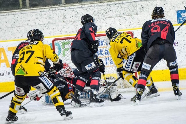 Photo hockey match Chamonix  - Rouen le 05/03/2019