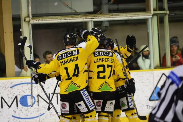 Photo hockey match Chamonix  - Rouen le 05/03/2019