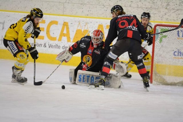 Photo hockey match Chamonix  - Rouen le 05/03/2019