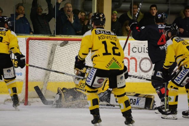 Photo hockey match Chamonix  - Rouen le 05/03/2019