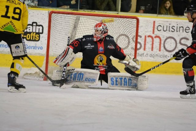 Photo hockey match Chamonix  - Rouen le 05/03/2019