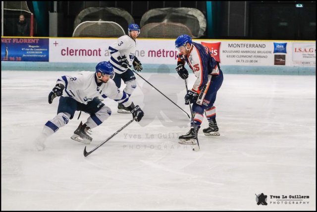 Photo hockey reportage D2 - Clermont VS Paris en photos 2019-03-02