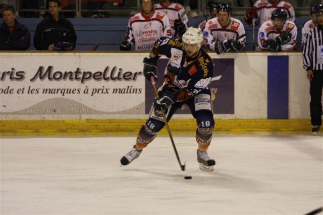 Photo hockey match Montpellier  - Nice le 21/03/2009